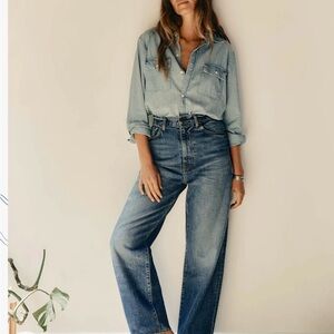 I+W Catherines Light Blue Straight Leg Jeans